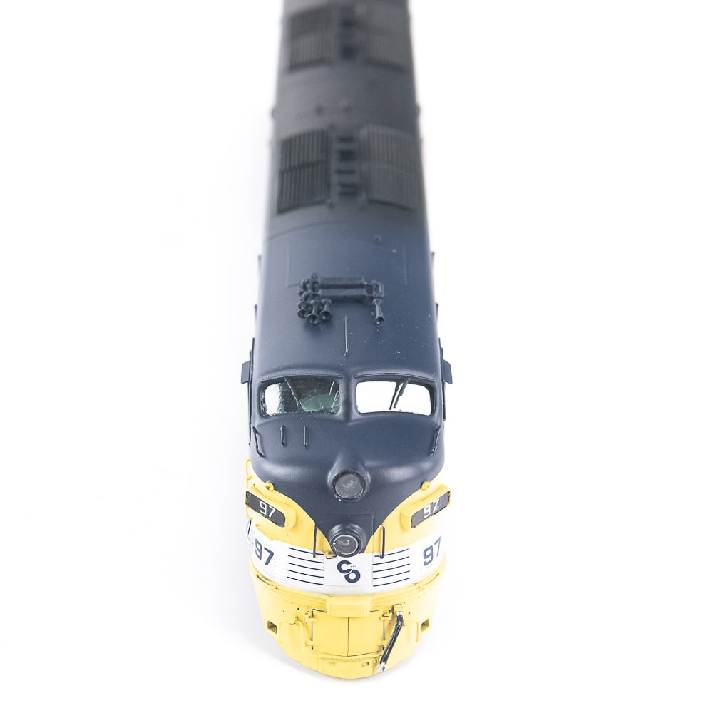 Overland C&O E7 'A' Brass Engine #97 103-108 - 8