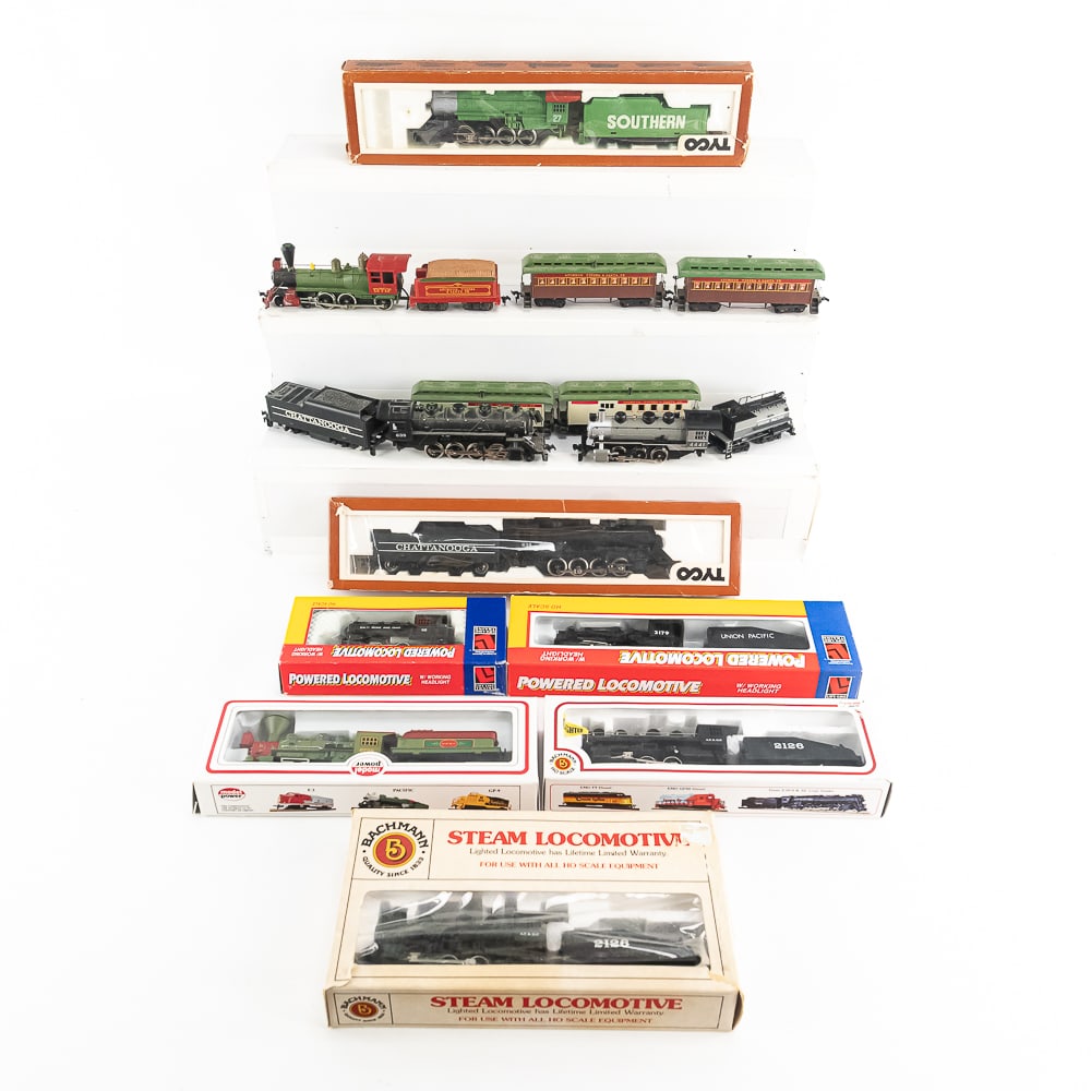 HO Diesel Engine with Locomotive Assorted Sets (1 of 12)