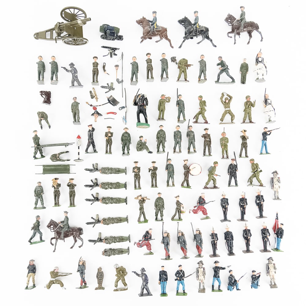 Large Lead Toy Soldier Assortment (1 of 13)