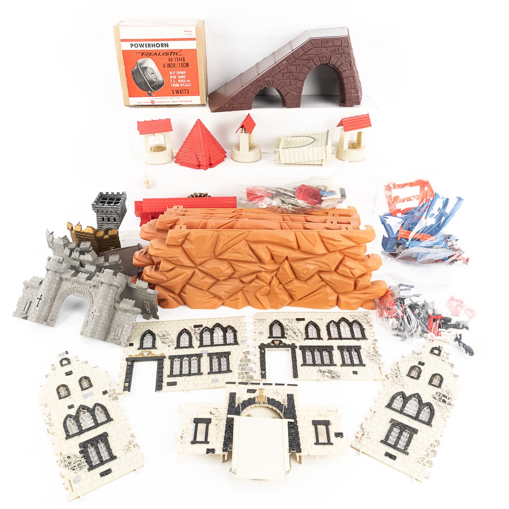 1960s King Arthur's & MPC Castle Playsets (1 of 11)