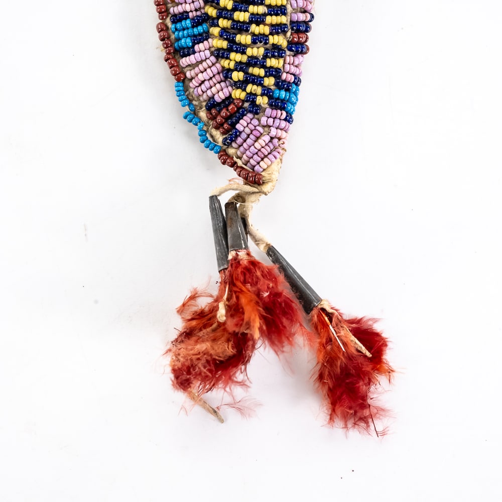 Arapaho Beaded Knife Sheath - 4
