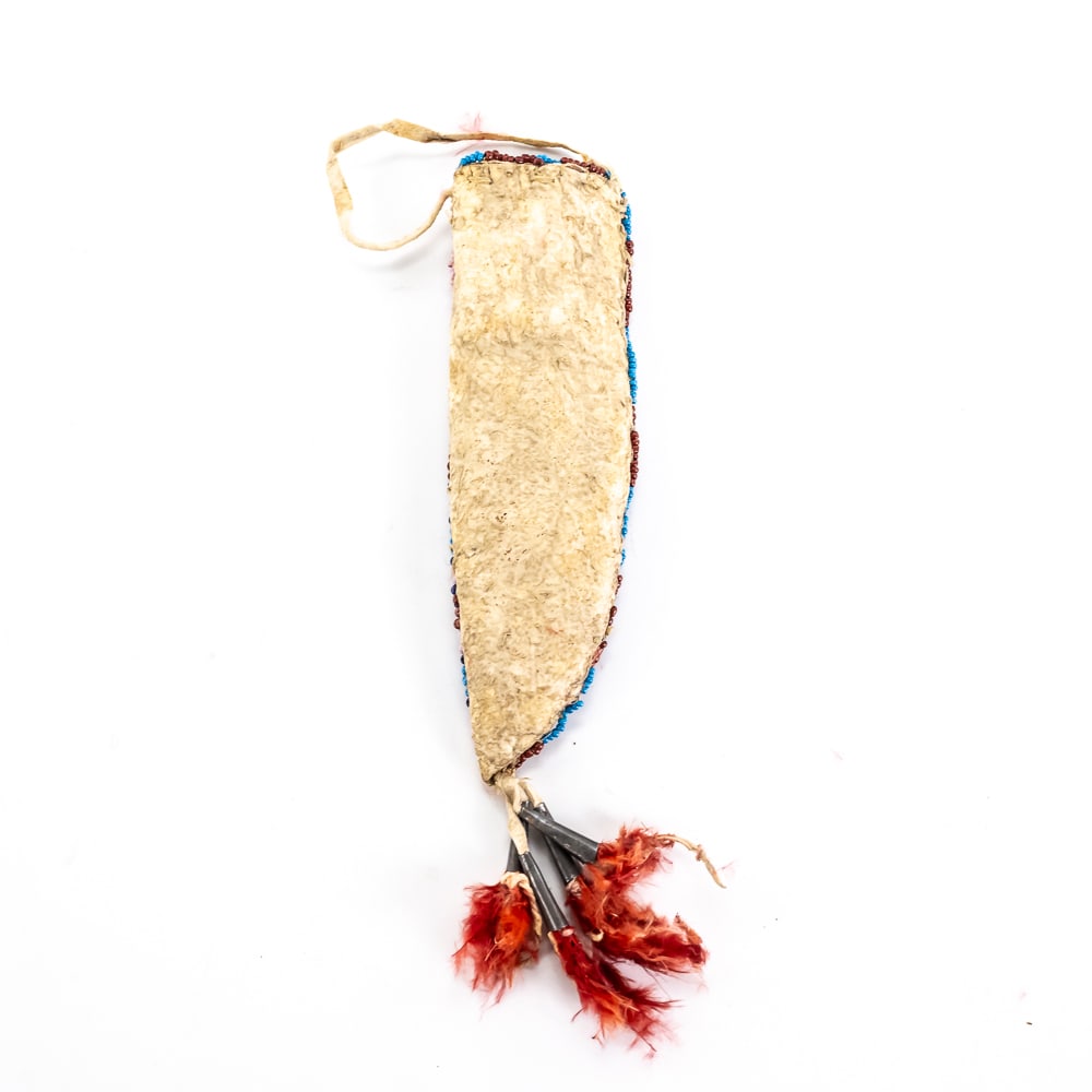 Arapaho Beaded Knife Sheath - 5