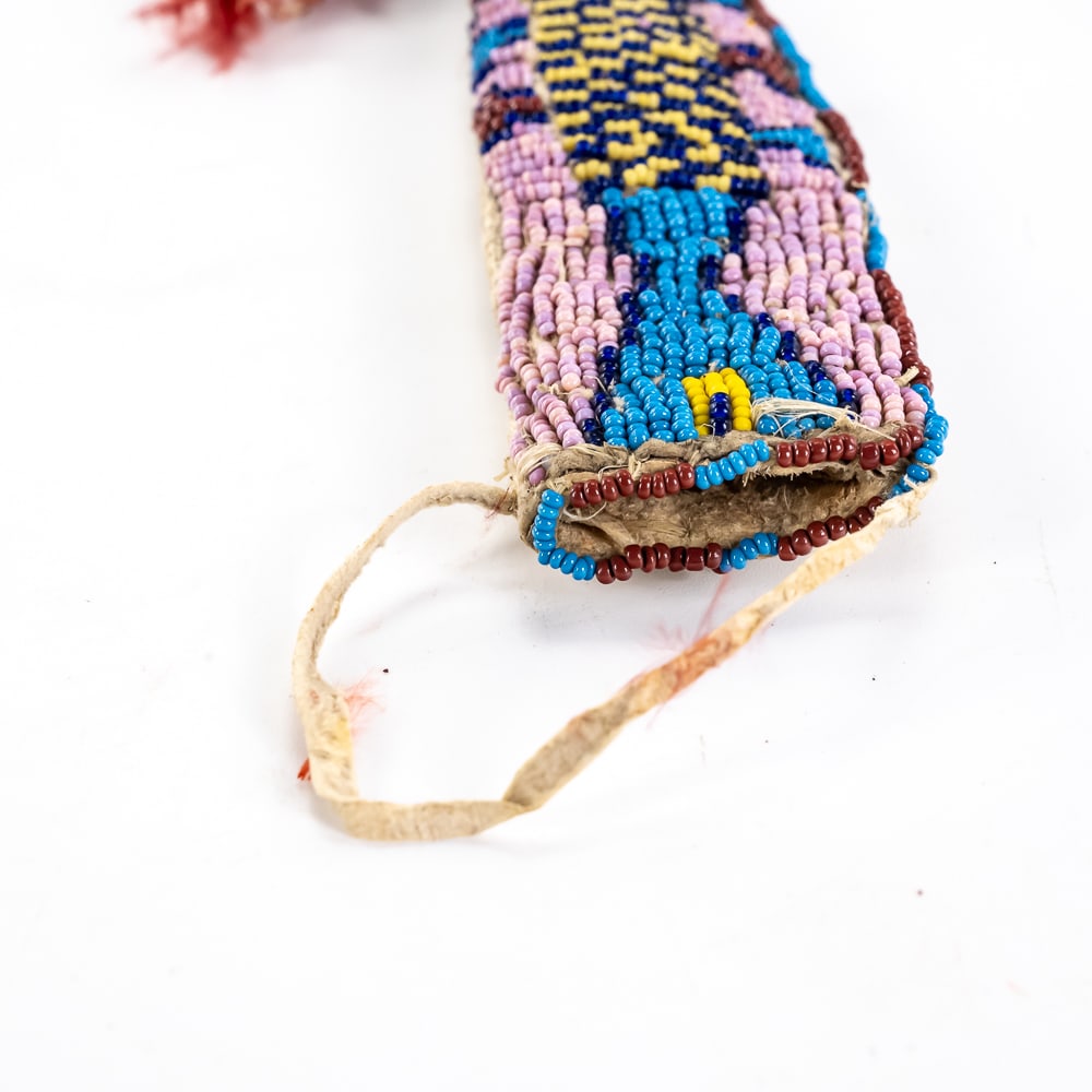 Arapaho Beaded Knife Sheath - 9