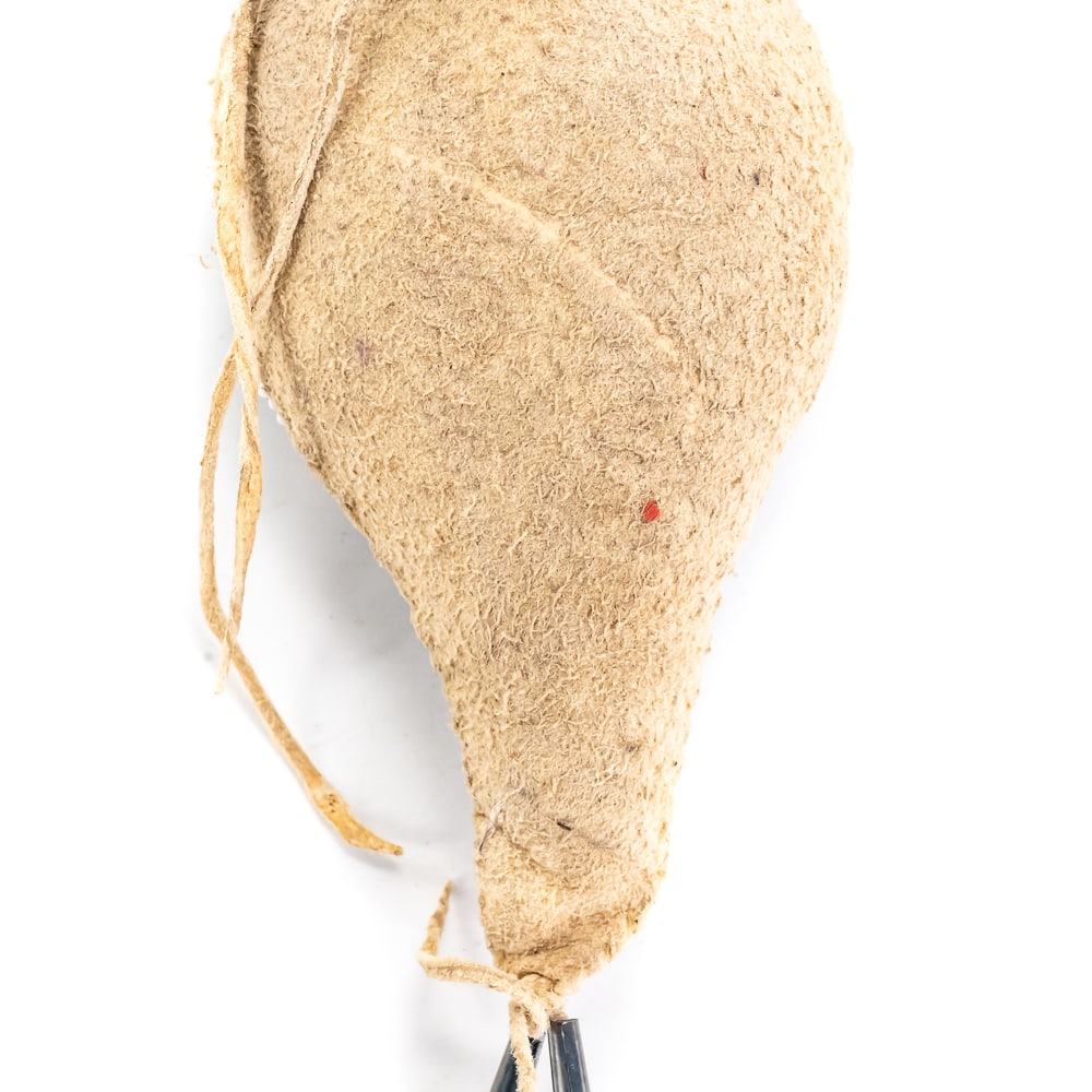 Native American Beaded Umbilical Fetish - 7