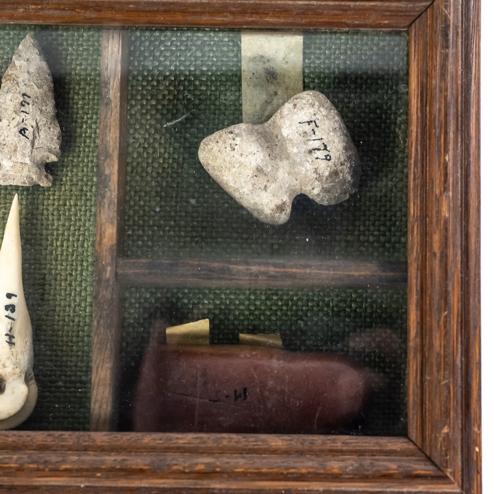 Native American Artifact Shadowbox - 3