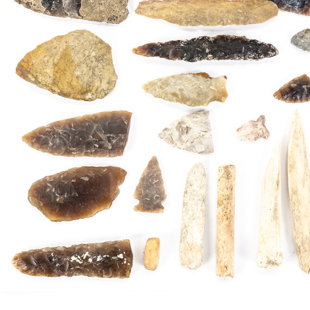 32pc Native American Artifact Collection - 4