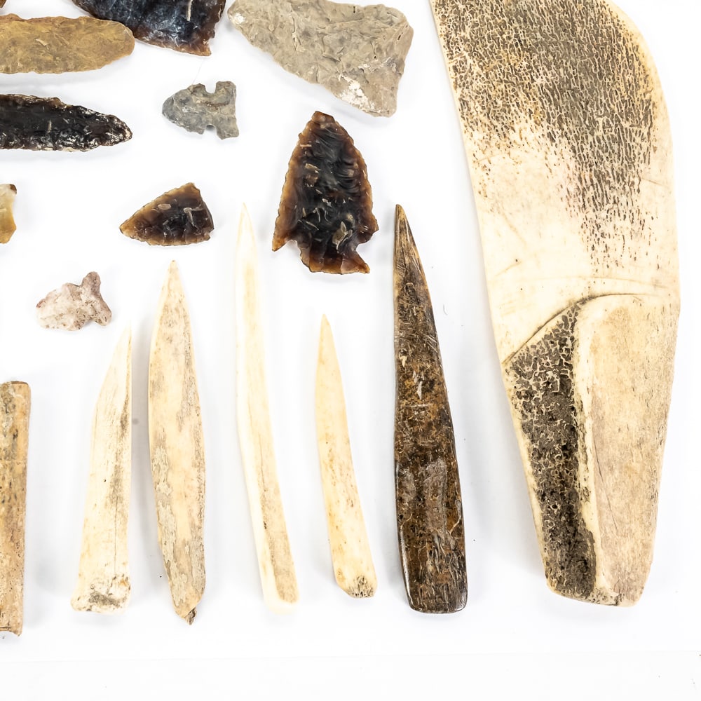 32pc Native American Artifact Collection - 5