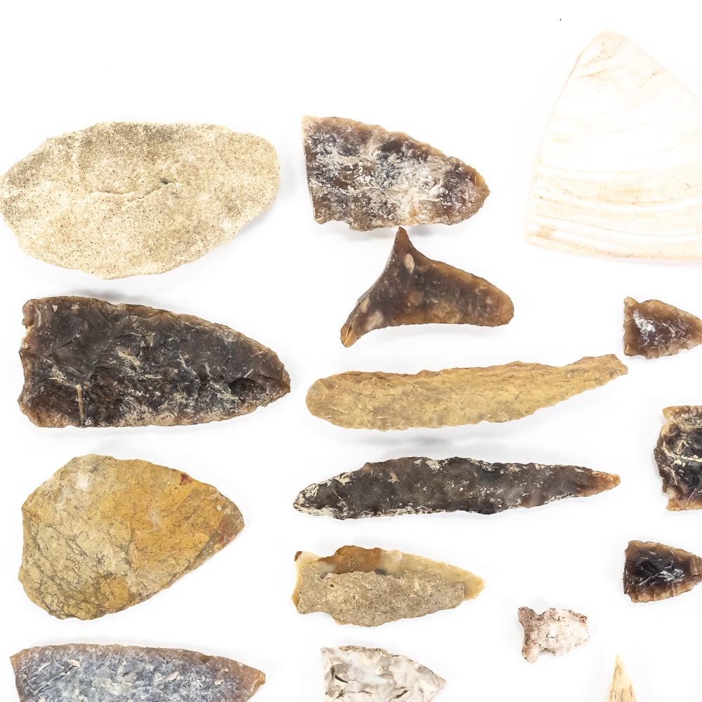 32pc Native American Artifact Collection - 7