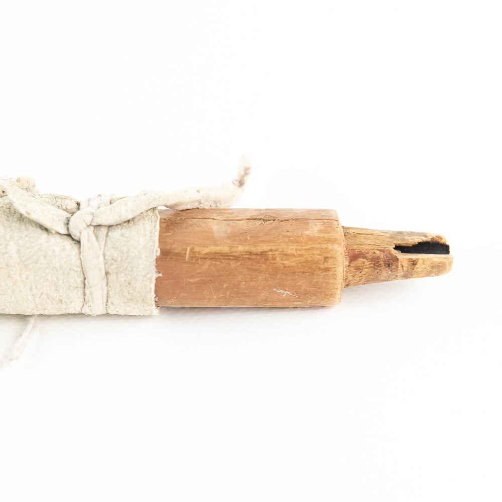 Native American Catlinite Pipe & Stem - 4