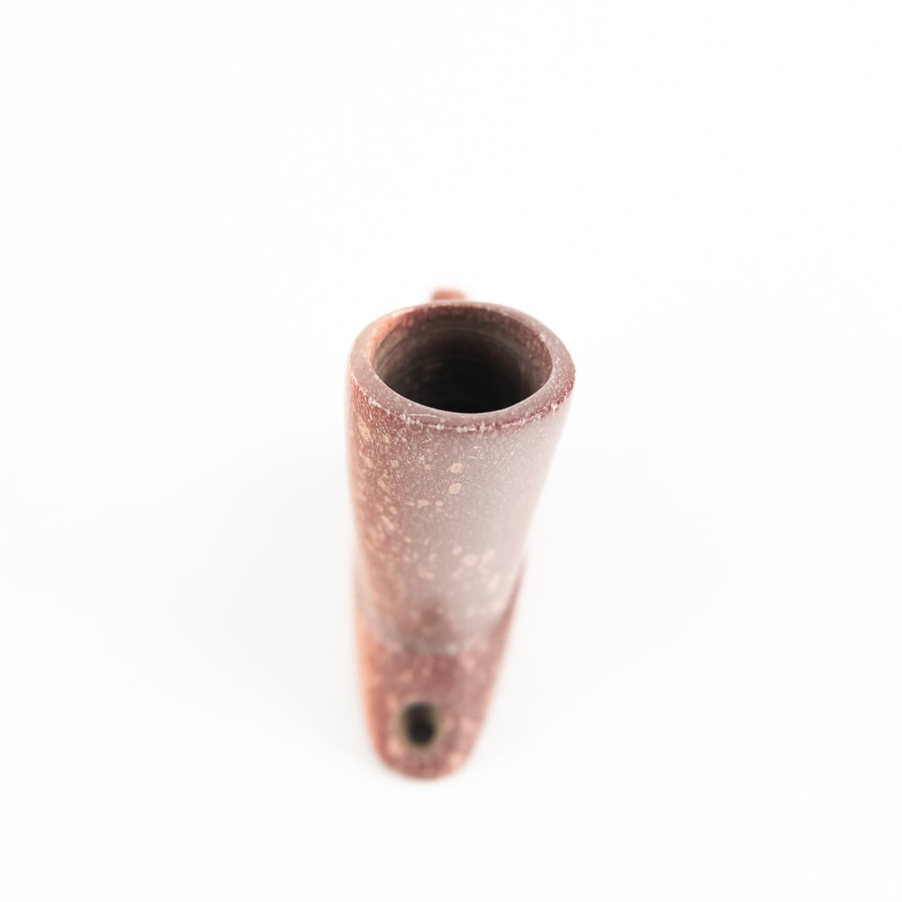Native American Catlinite Pipe & Stem - 7