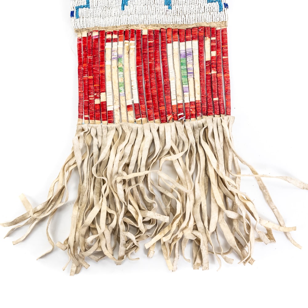 Native American Beaded Plains Pipe Bag - 4
