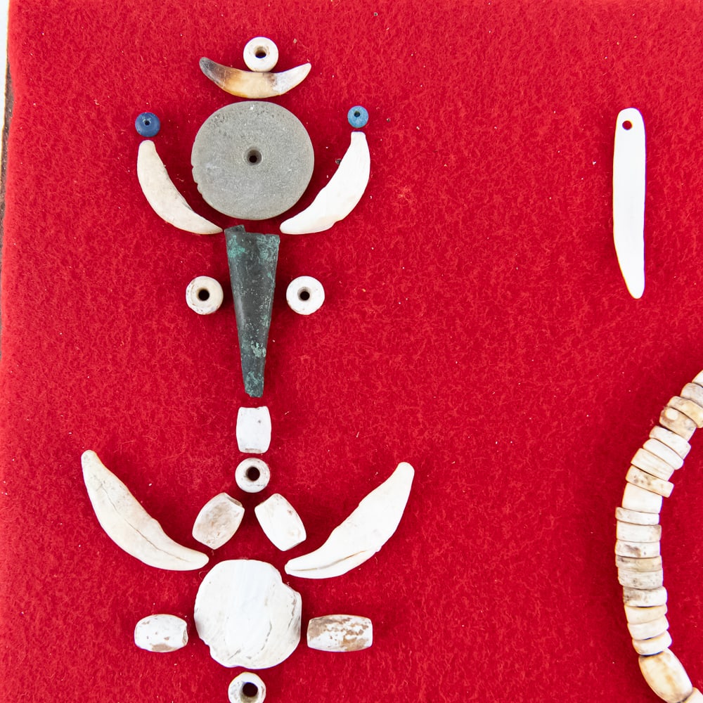 Native American Style Artifact Shadowbox - 2