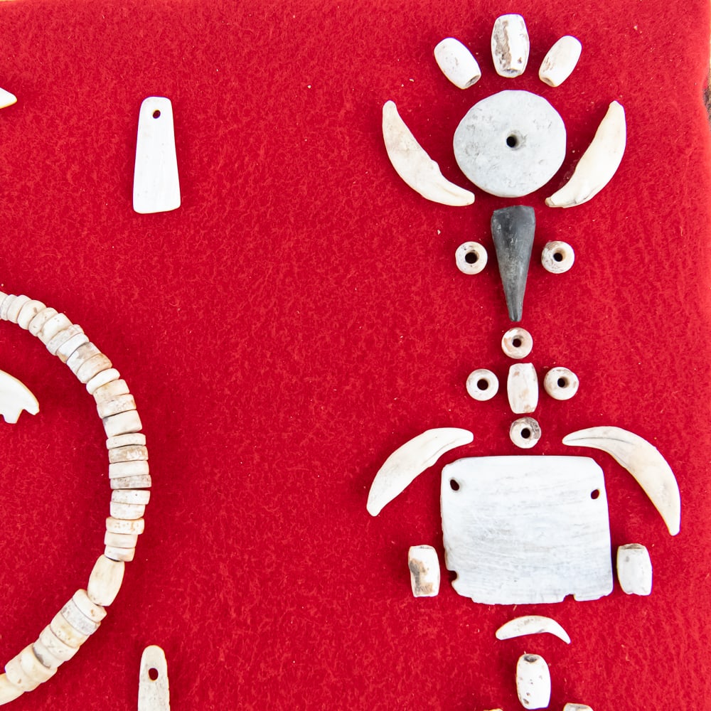 Native American Style Artifact Shadowbox - 4
