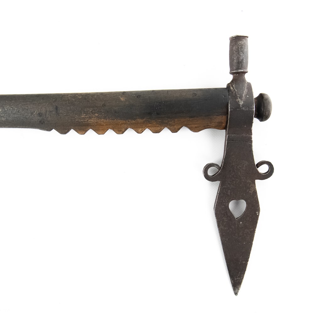 Native American Style Heart Pipe Tomahawk - 6