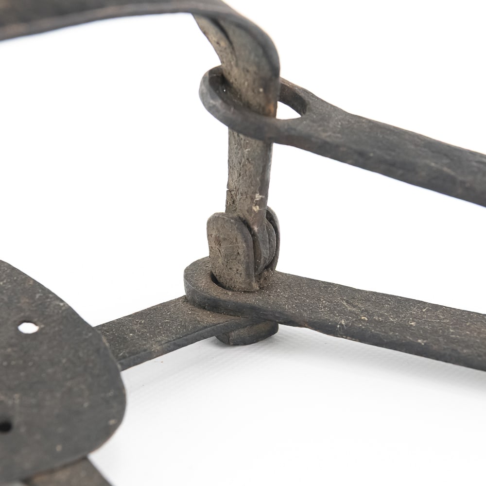 Antique Hand-Forged Double Spring Trap - 8