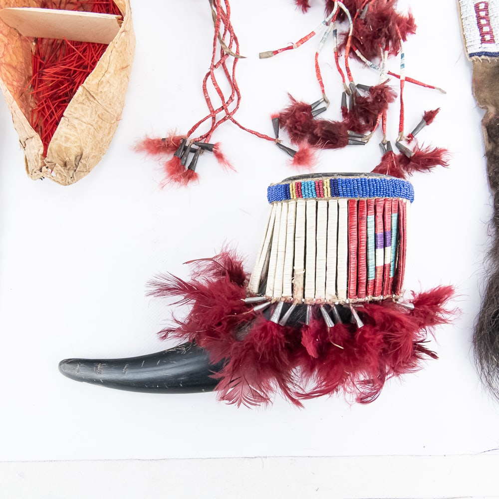Plains Native American Regalia Group - 7