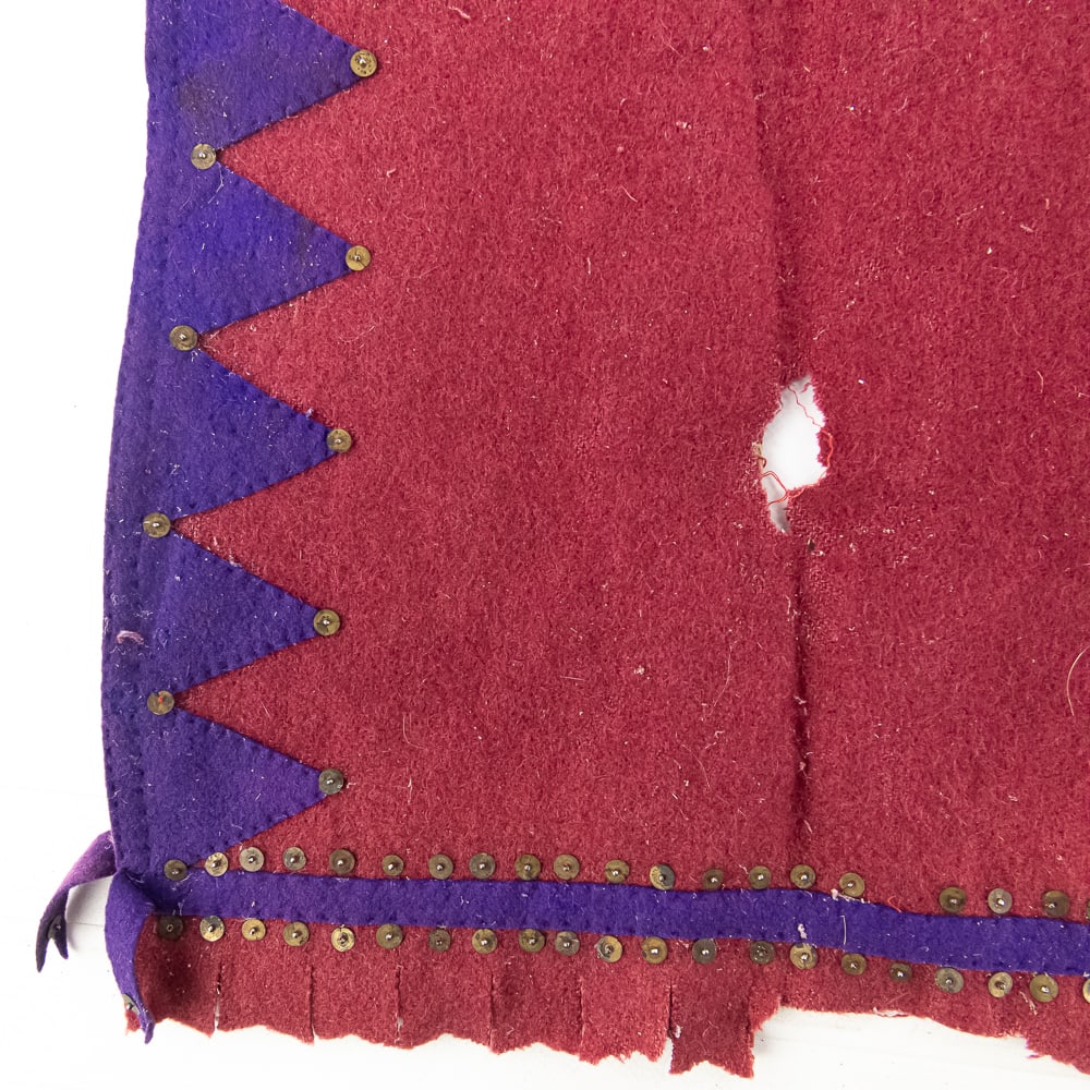 Beaded Native American Wool Leggings - 10