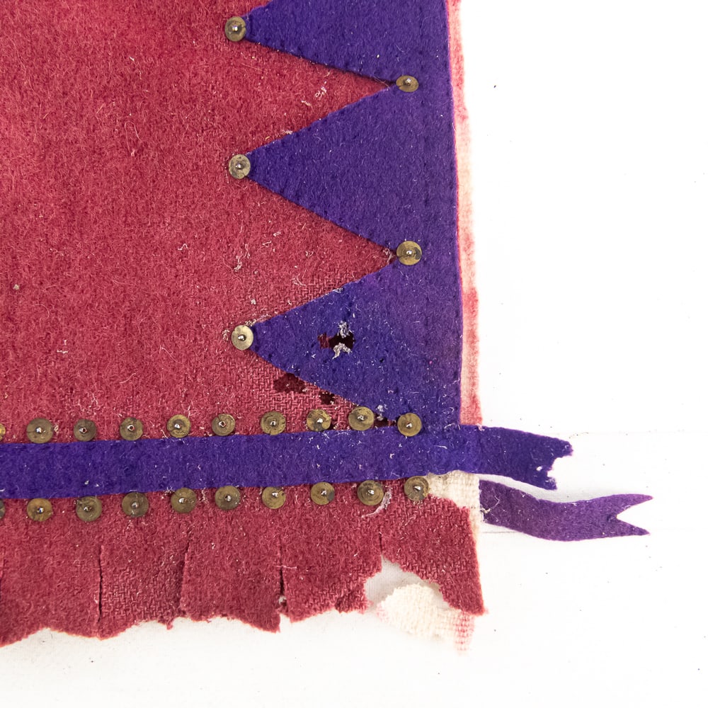 Beaded Native American Wool Leggings - 8