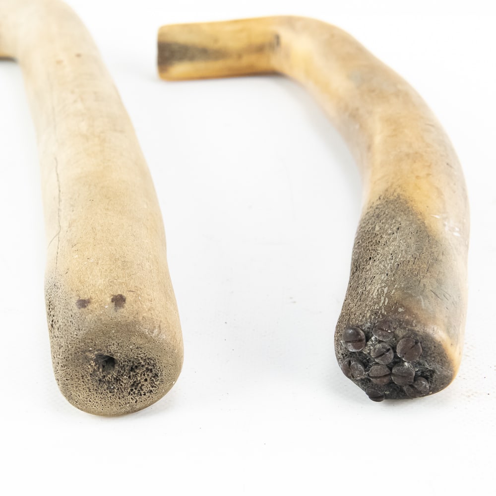 Inscribed Cheyenne Horn & Bone Tool Set (4) - 4