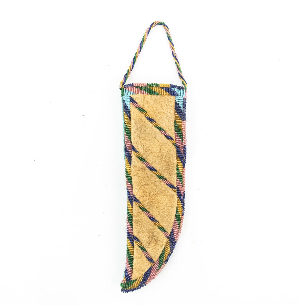 Beaded Scout Scabbard & Pouch Set - 10