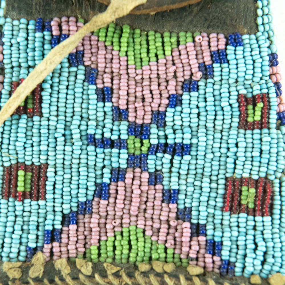 Beaded Scout Scabbard & Pouch Set - 4