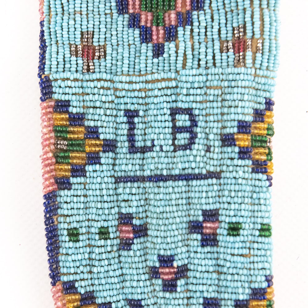 Beaded Scout Scabbard & Pouch Set - 8