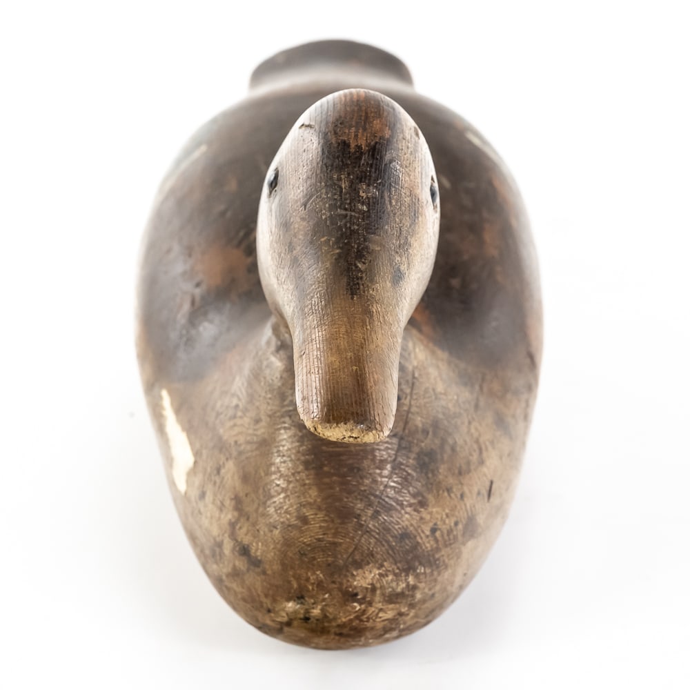 Antique Mason Style Solid Body Duck Decoy - 3
