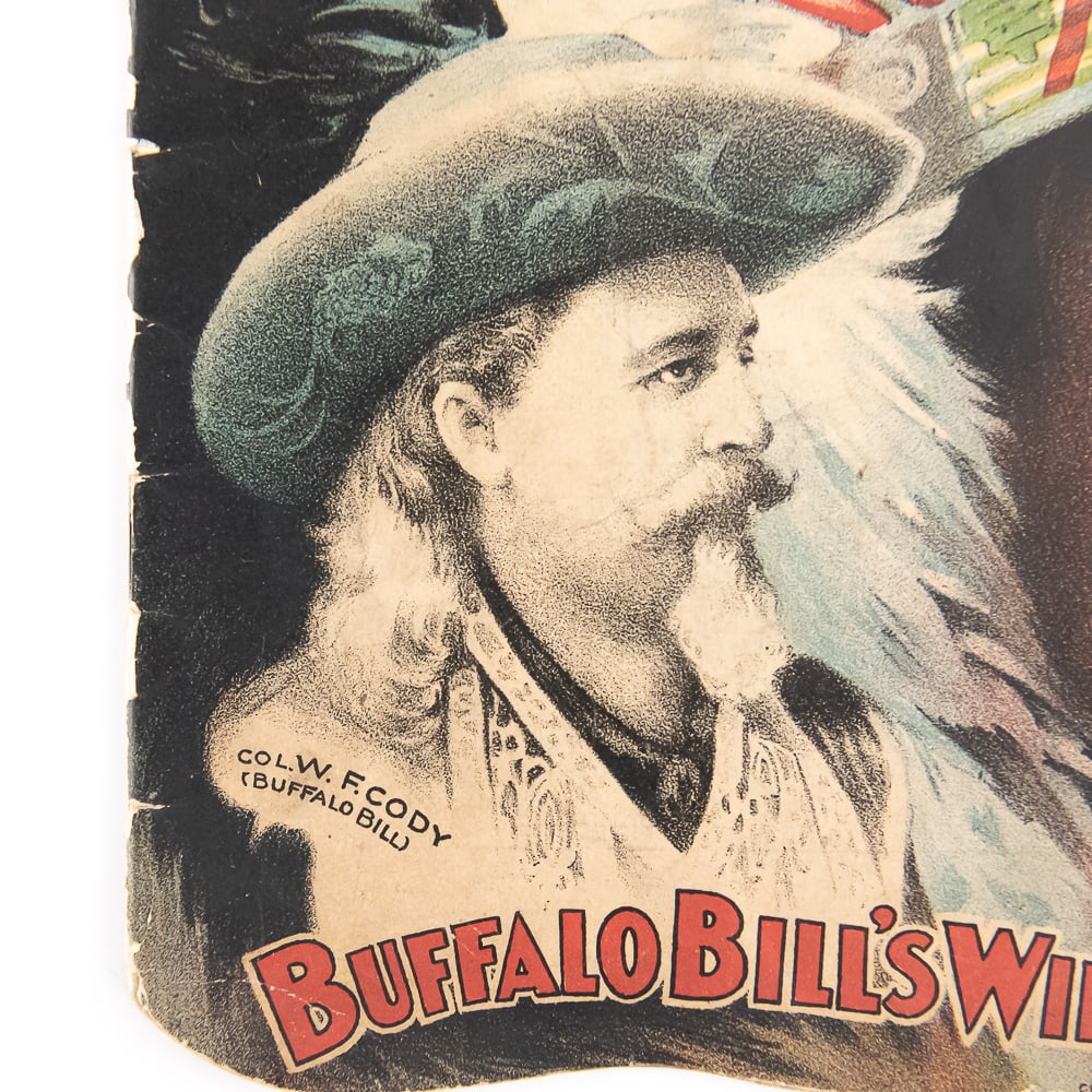 Desirable 1907 Buffalo Bill Wild West Program - 2