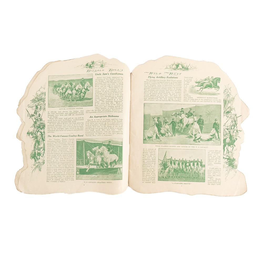Desirable 1907 Buffalo Bill Wild West Program - 4