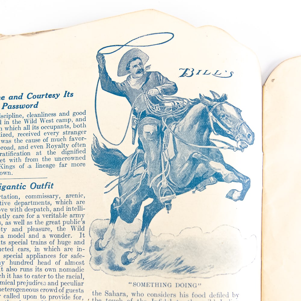 Desirable 1907 Buffalo Bill Wild West Program - 6