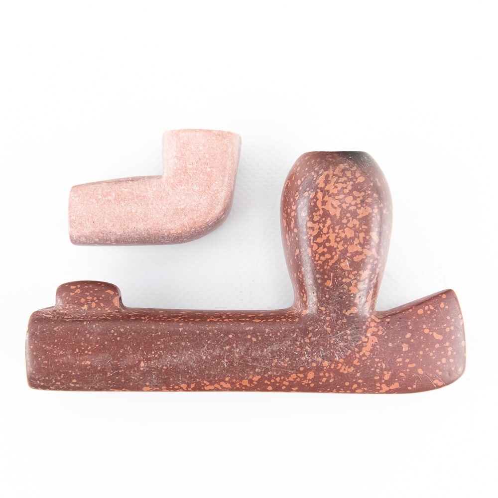 Native American Catlinite Pipe Collection (8) - 3