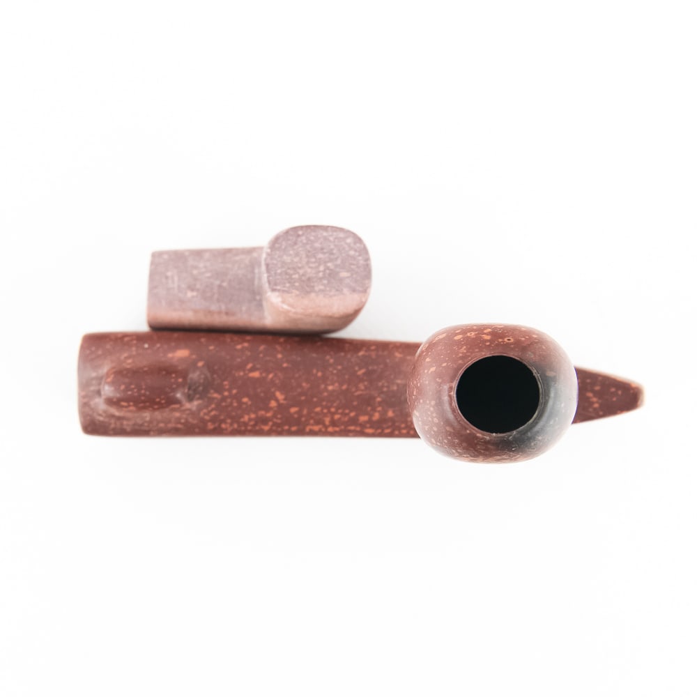 Native American Catlinite Pipe Collection (8) - 4