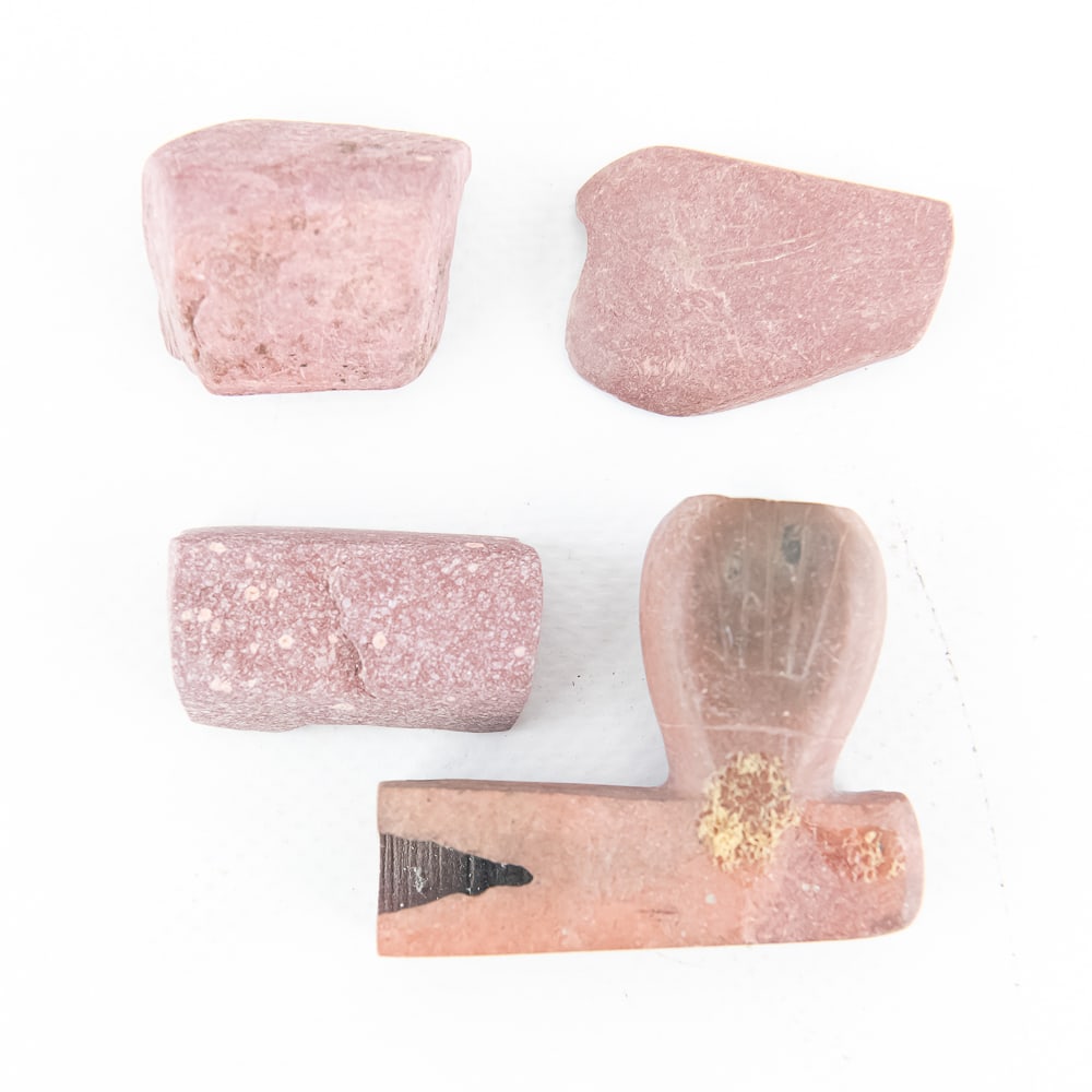 Native American Catlinite Pipe Collection (8) - 7