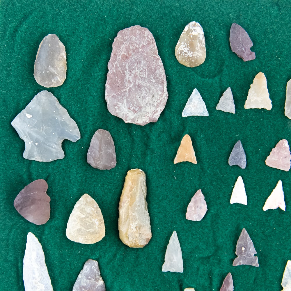 73pc Native American Point Collection - 2