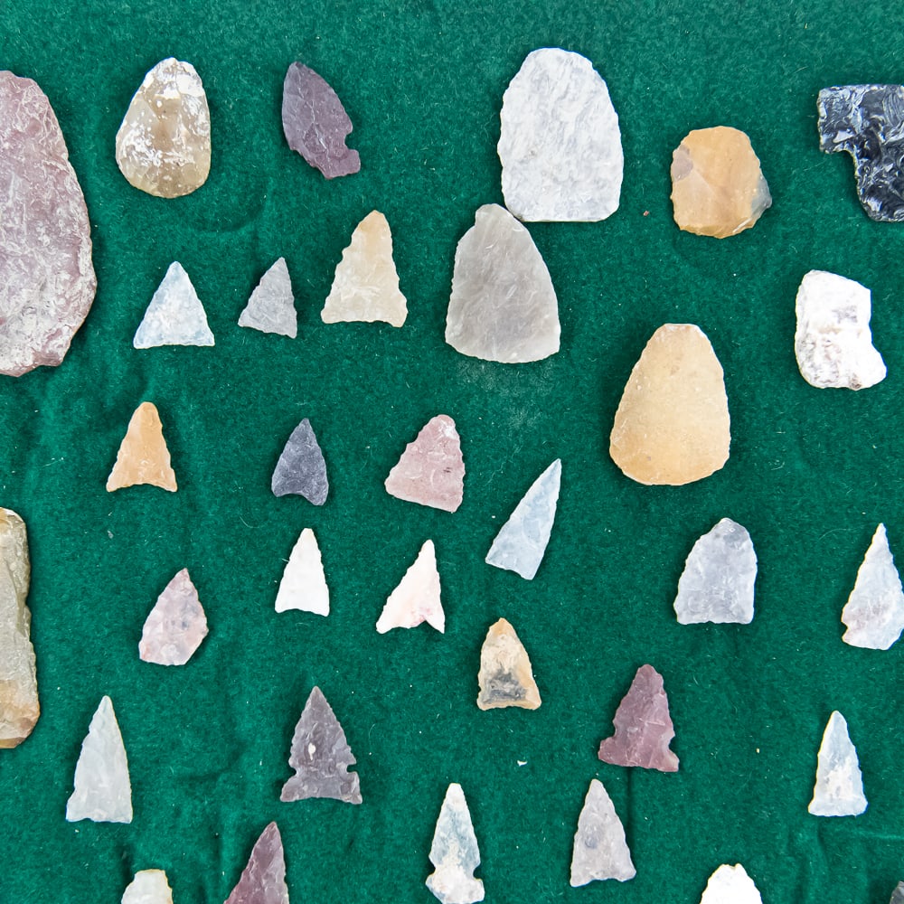 73pc Native American Point Collection - 3