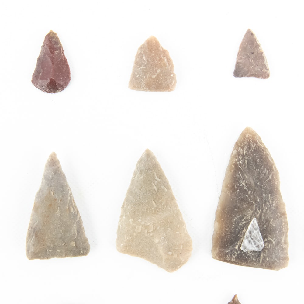 Collection of 22 Assorted Lithic Points - 2