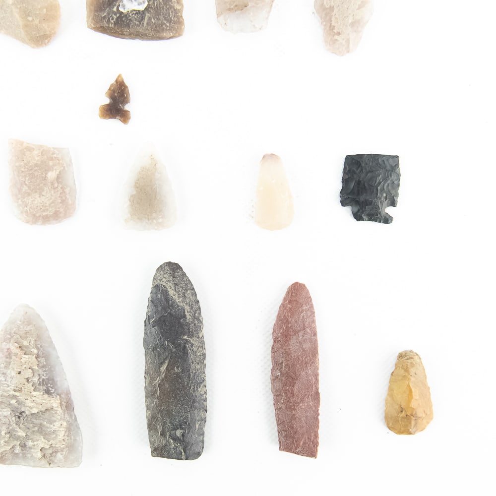 Collection of 22 Assorted Lithic Points - 5