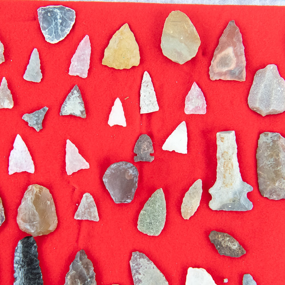88pc Diverse Lithic & Projectile Point Col. - 4