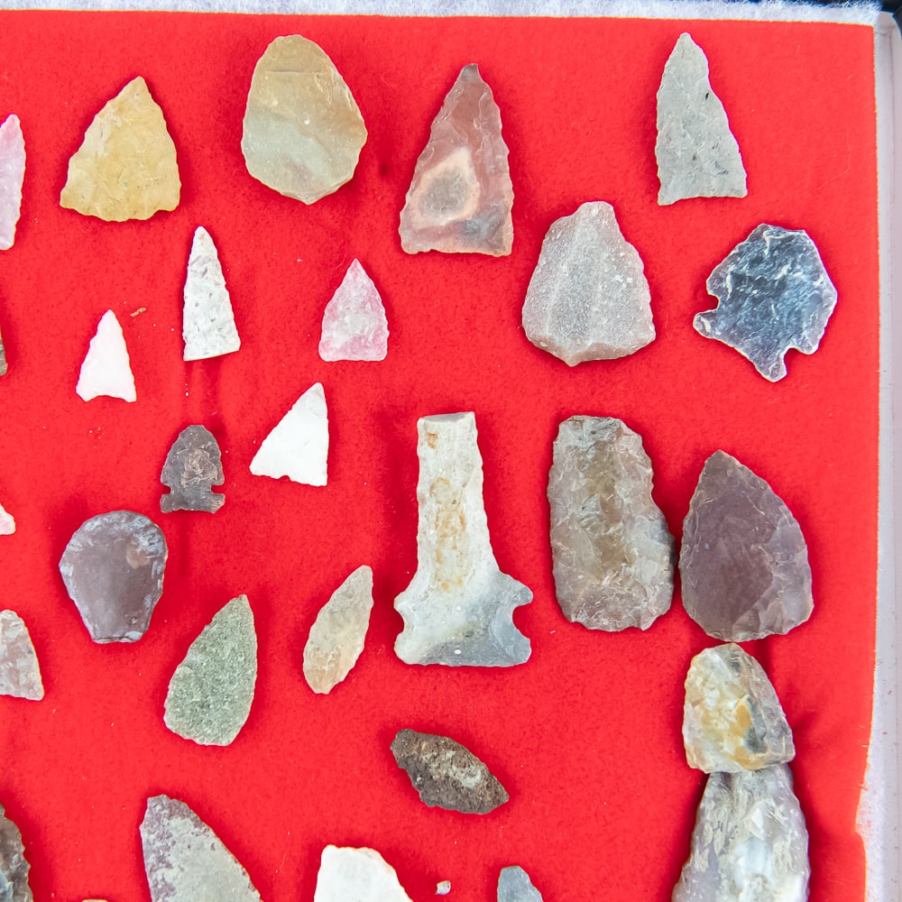 88pc Diverse Lithic & Projectile Point Col. - 5