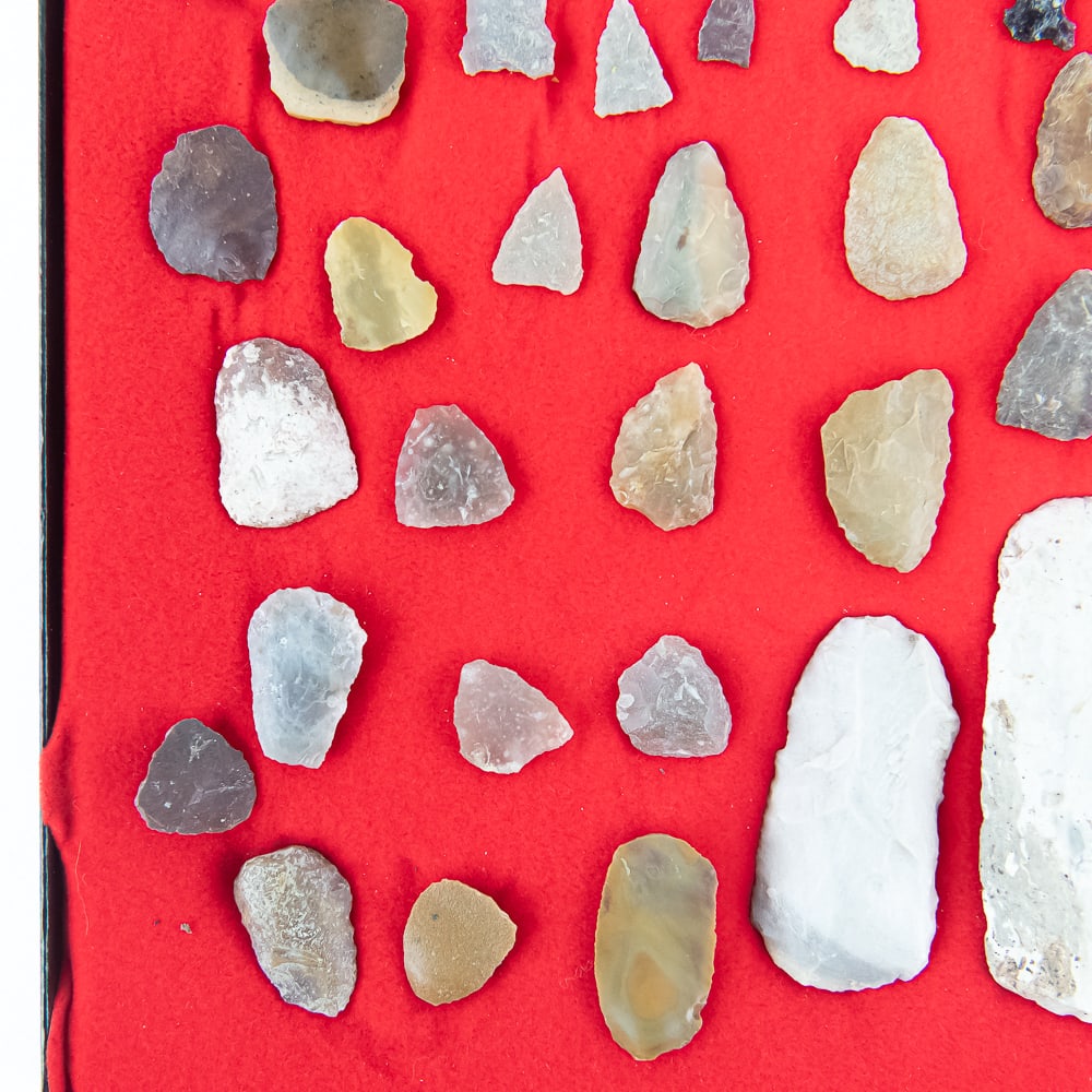 88pc Diverse Lithic & Projectile Point Col. - 6