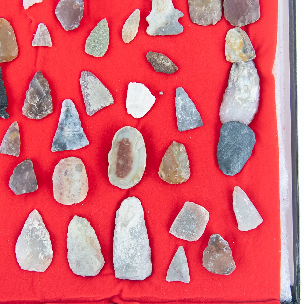 88pc Diverse Lithic & Projectile Point Col. - 9