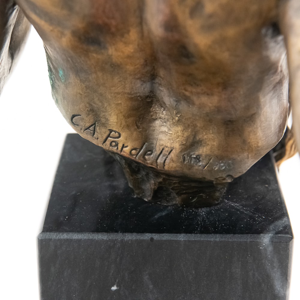 Christopher A. Pardell Bronze Bust 118/950 - 8