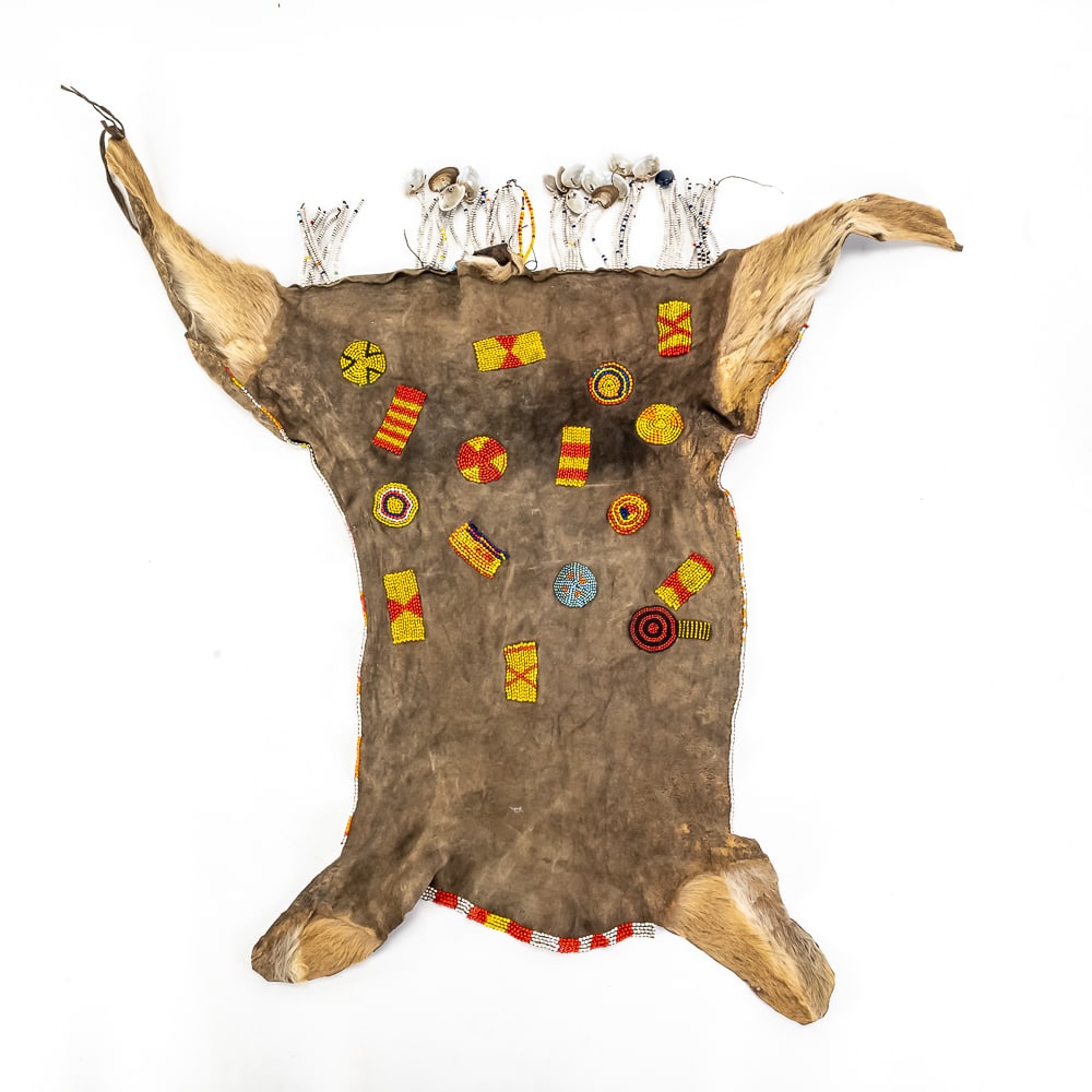 Three Indigenous-Style Textile/Hide Pieces - 2