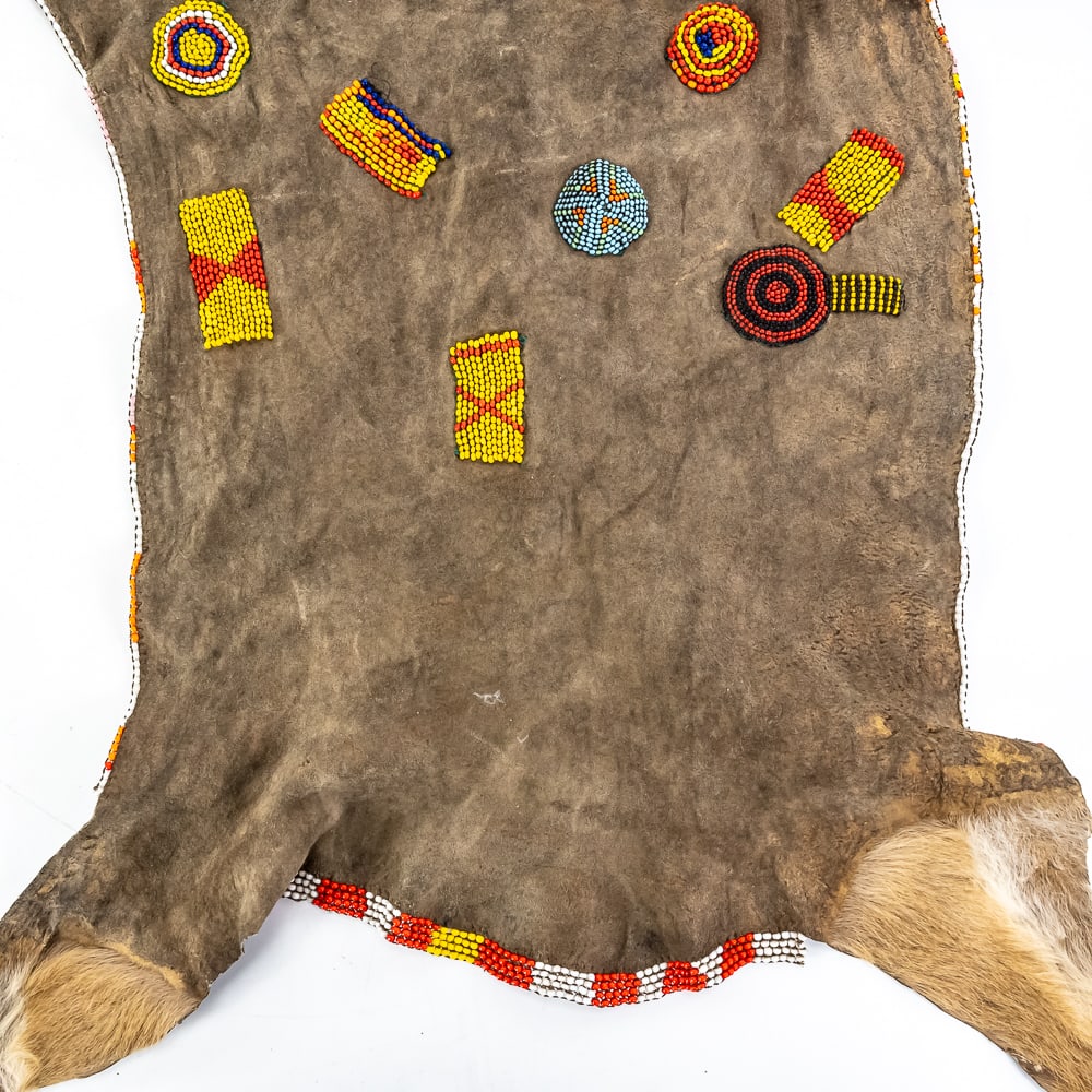 Three Indigenous-Style Textile/Hide Pieces - 5