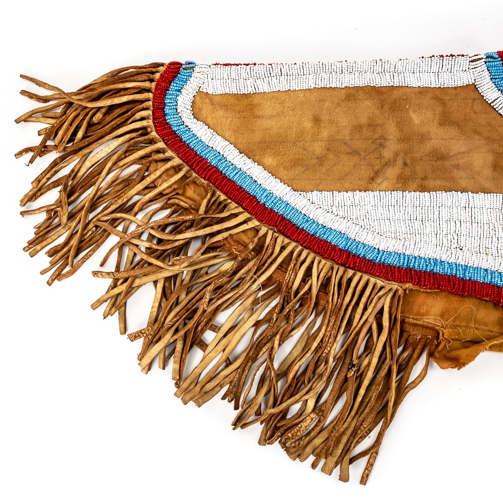 Unfinished Beaded Native American Cape Yoke - 2