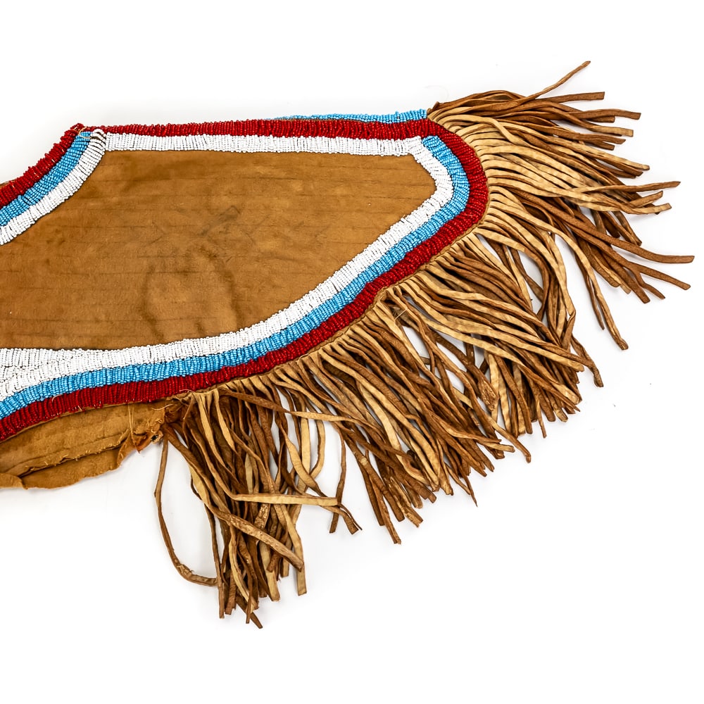 Unfinished Beaded Native American Cape Yoke - 4