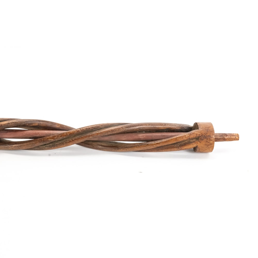 Native American Catlinite Figural Pipe - 5