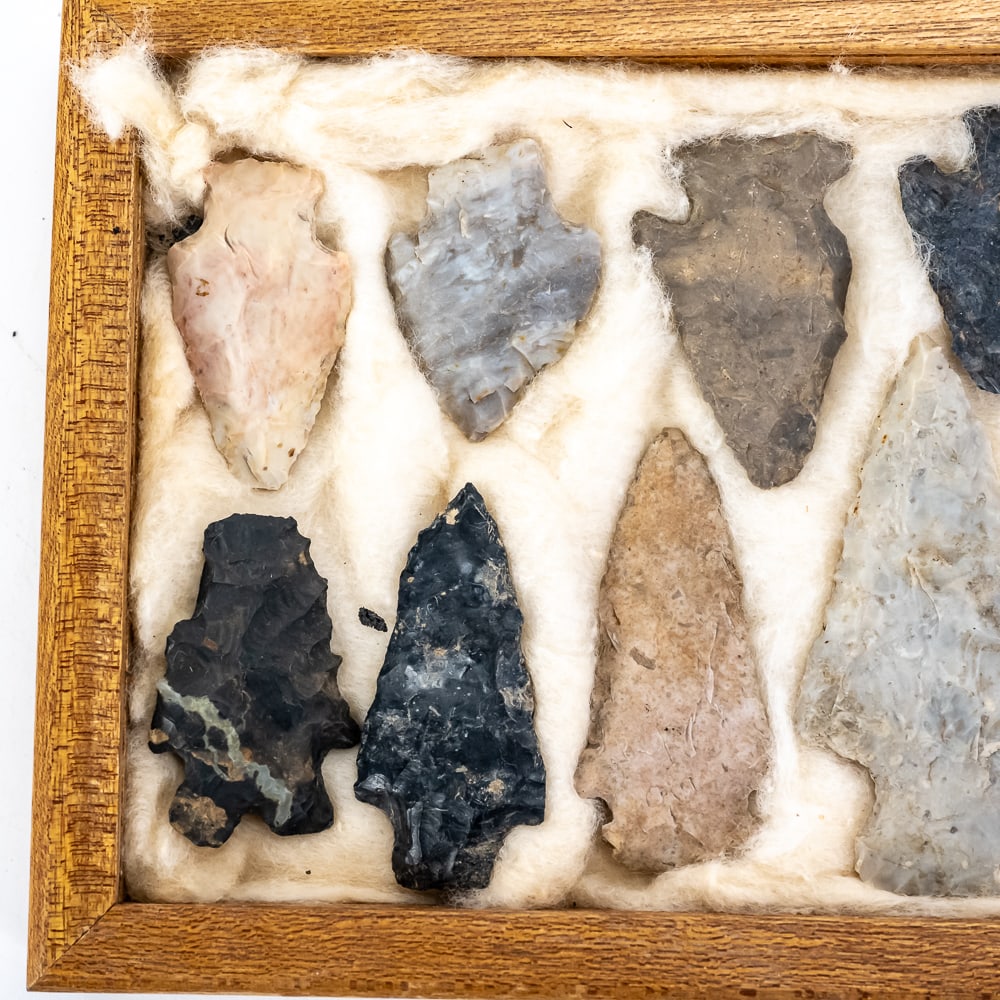 17pc Wabash IN Area Projectile Points - 2