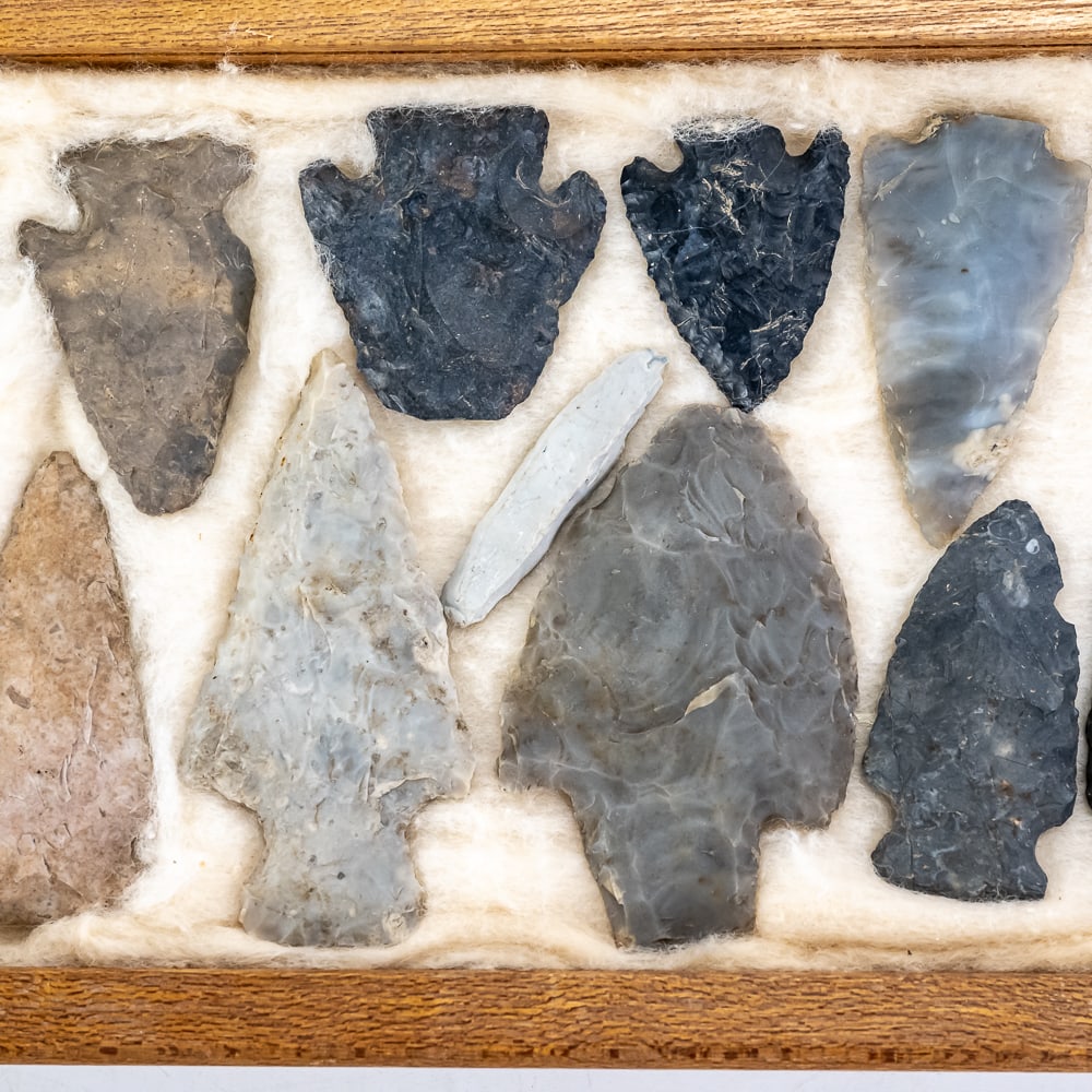 17pc Wabash IN Area Projectile Points - 3