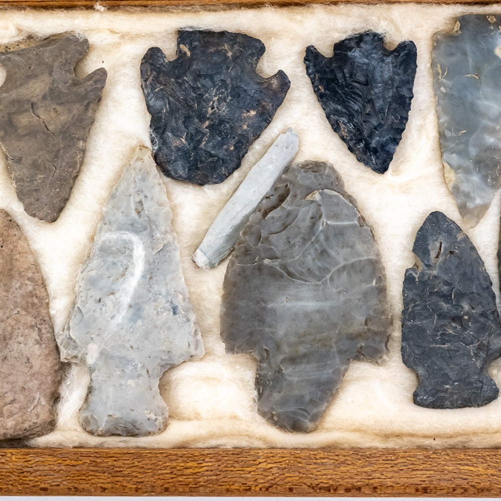 17pc Wabash IN Area Projectile Points - 6